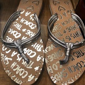 Brand new flip flops